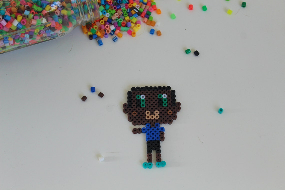 Personalized Perler Bead Person Etsy