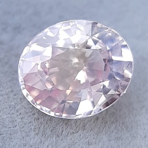 1.47 Karat blush rosa Saphir für benutzerdefinierte ring - Natürliche rosa Saphir Verlobungsring - Loser Saphir - Hellrosa Saphir Ring