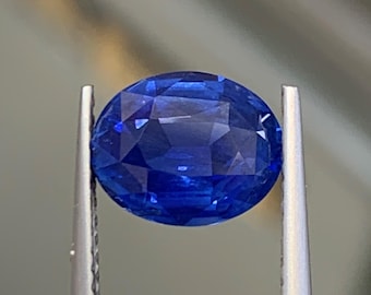 2.53 carat Royal  Blue sapphire - Ceylon blue sapphire - Blue sapphire ring - Sapphire engagement ring
