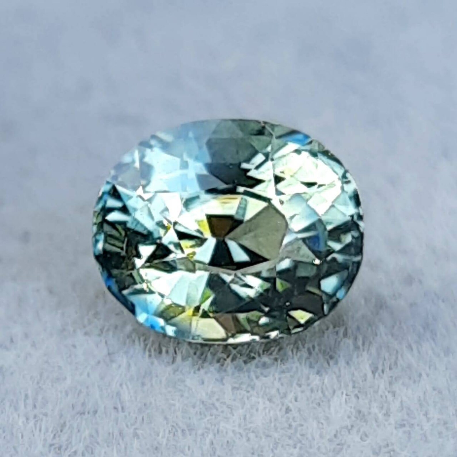 1 carat parti sapphire for engagement ring Loose gemstone Etsy 1 carat parti sapphire for engagement ring Loose gemstone Etsy