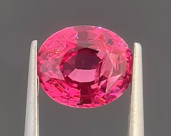 3-karatowy czerwony spinel - Pierścionek zaręczynowy - Luźny kamień szlachetny do wyrobu pierścionków - Pomarańczowy spinel - Czerwony spinel - Spinel Mahenge