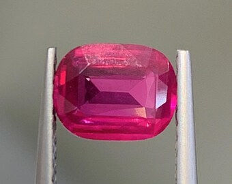 Unheated Ruby 1.01 carat natural ruby for custom jewellery - Ruby - cushion shaped ruby - Ruby ring - Loose ruby