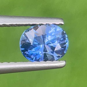 1  carat unheated Blue sapphire - Ceylon blue sapphire - Blue sapphire ring - Sapphire engagement ring