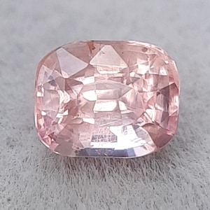 0,94 karaat padparadscha-saffier voor aangepaste ring - natuurlijke padparadscha-saffier verlovingsring - losse saffier