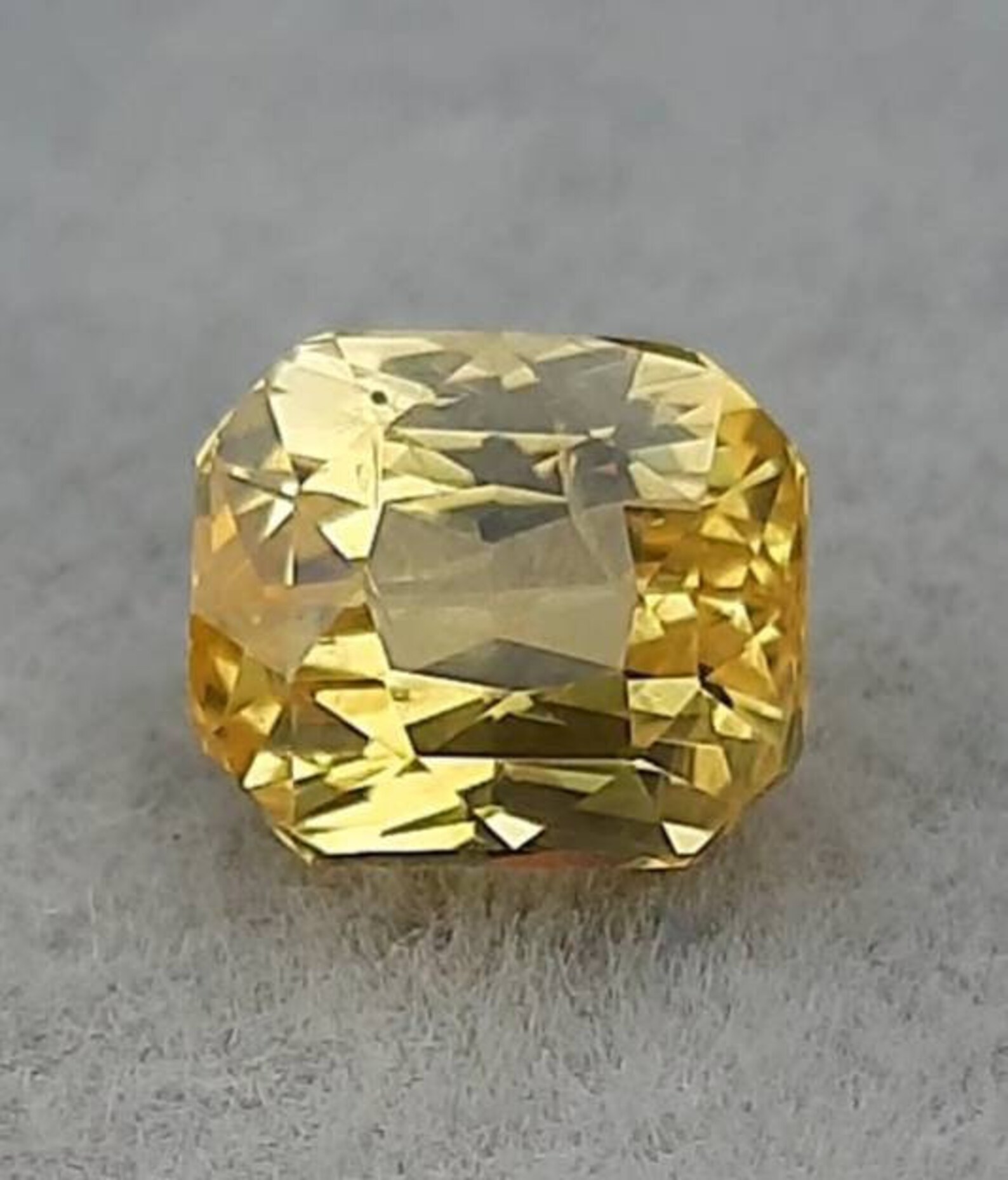 2 carat yellow sapphire Yellow sapphire loose Yellow Etsy
