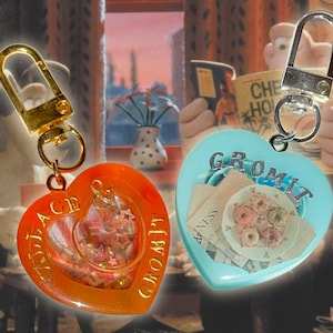 Portachiavi a forma di cuore W&G