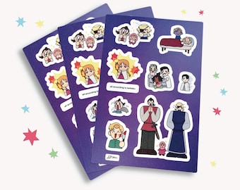 Orb Glitter Sticker Sheet