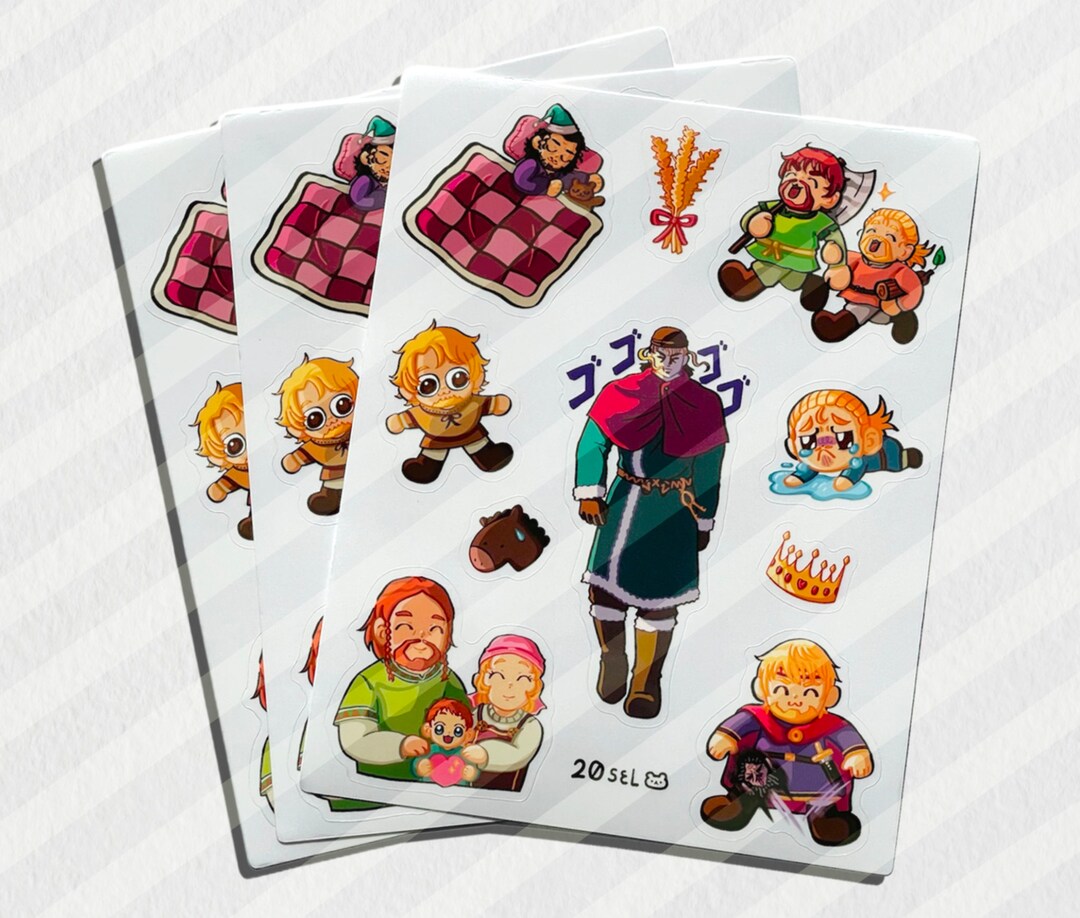 Farmland Sticker Sheet - Etsy