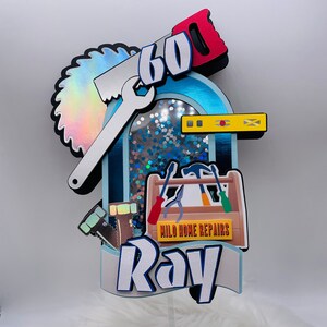 Handyman Custom Cake Topper
