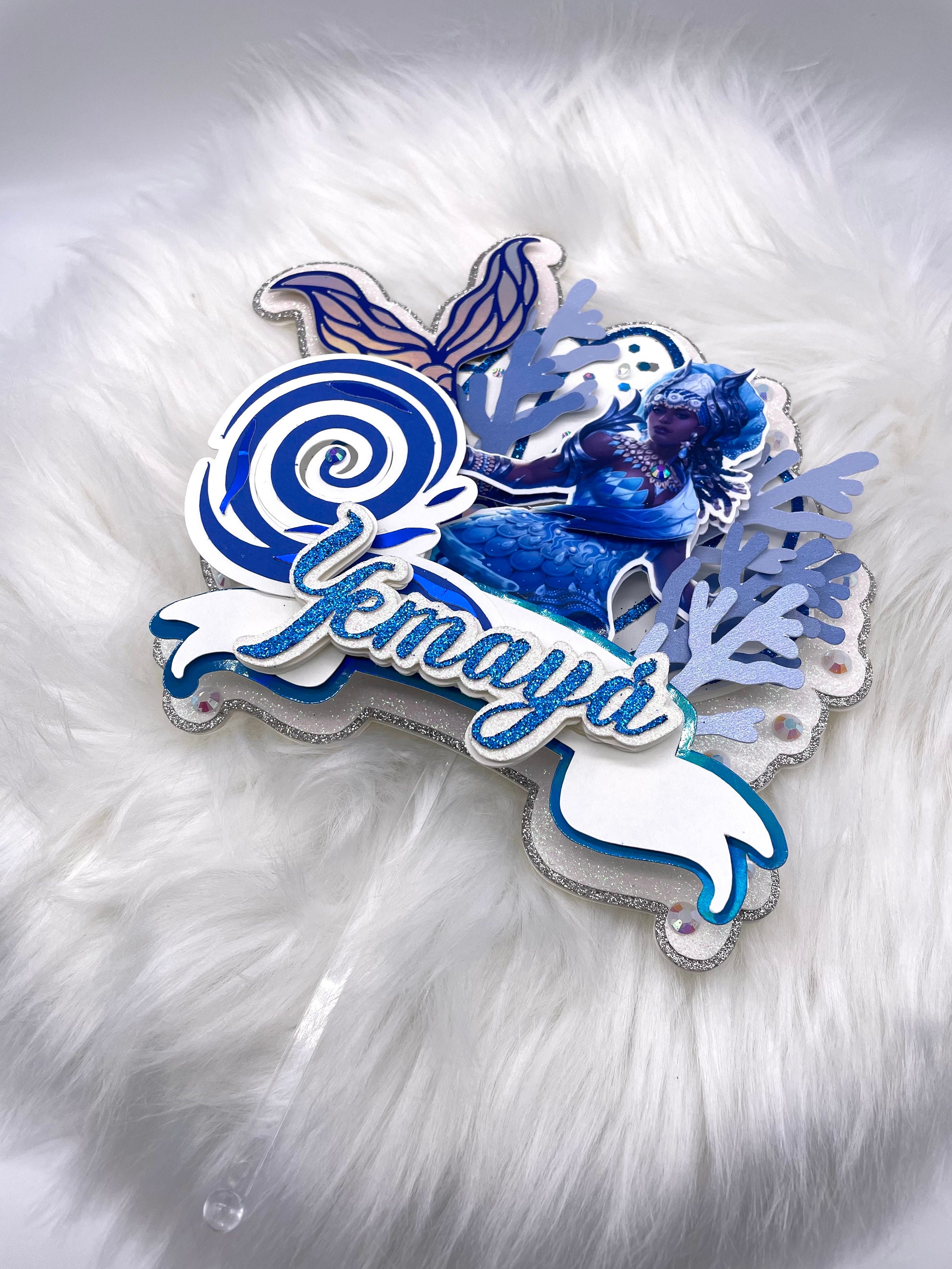 Custom Yemayá Cake Topper Read - Etsy