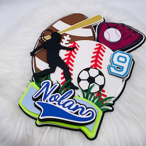Sport Cake Topper