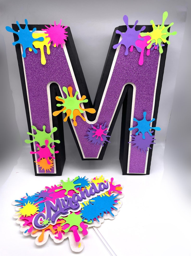 Splash Cake Topper Custom - Etsy
