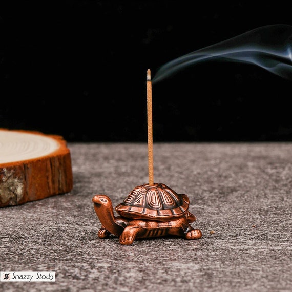 Antique Turtle Incense Stick Holder Mini Turtle Incense Etsy