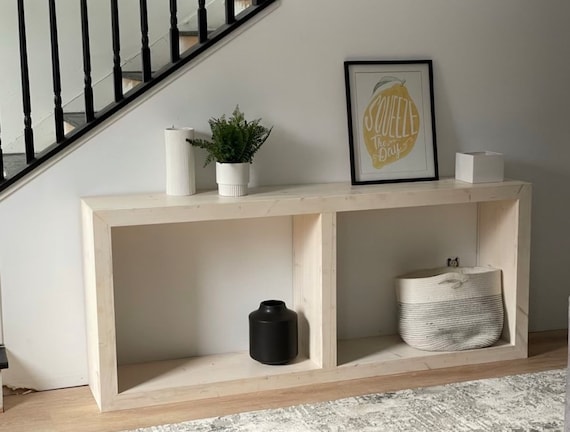 Pottery barn white console table deals