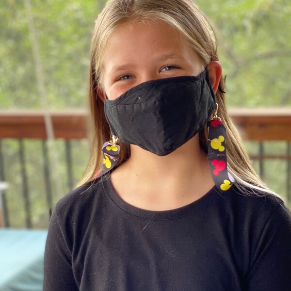 Fun Ribbon Lanyard for Face Masks - Keep Track of Your Mask - Mask Lanyards for Kids & Adults