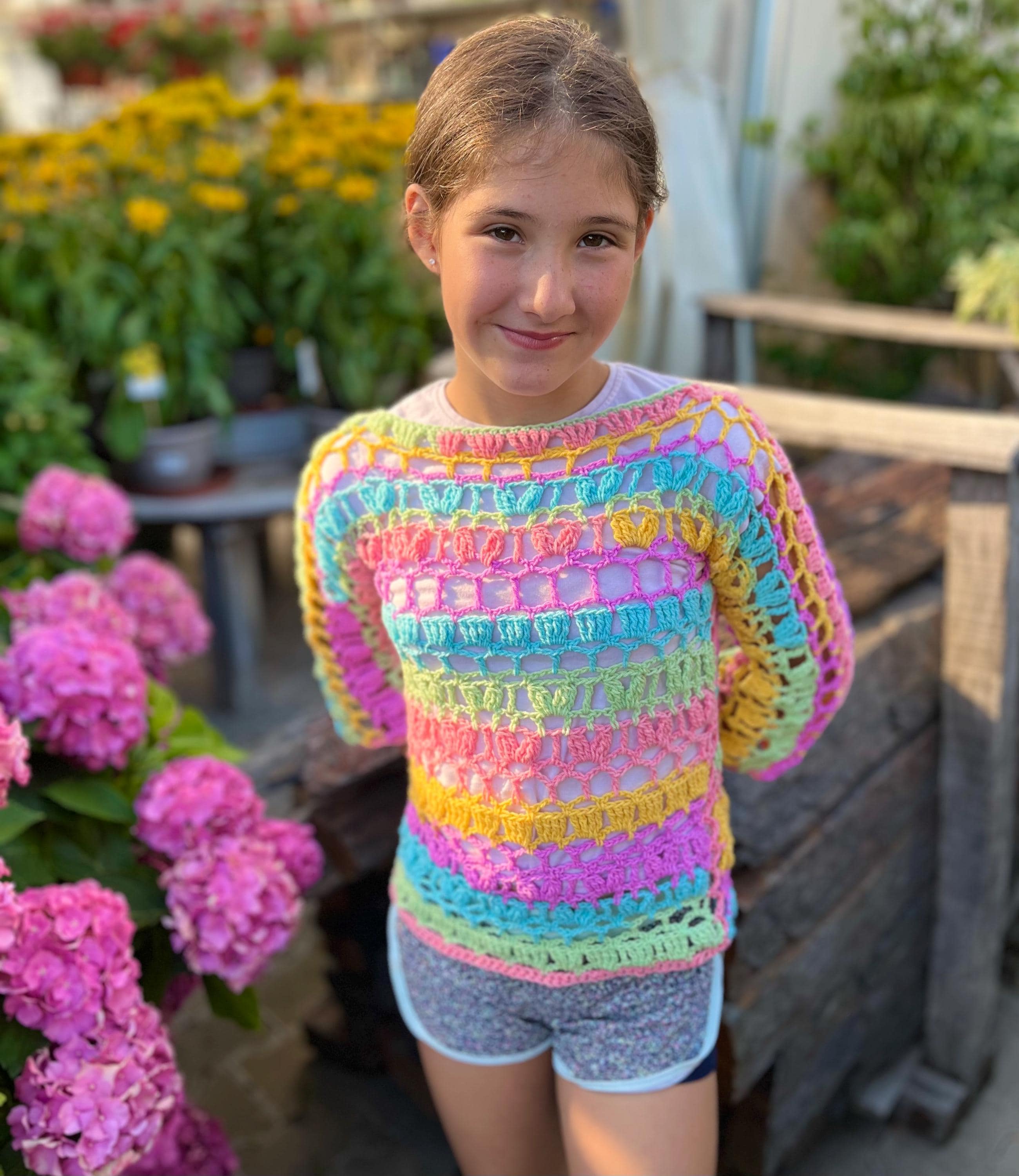 30 Mesh Sweater Crochet Patterns for Airy Layers, Pullovers, and Cardigans 15 Fun & Playful Mesh Sweater Crochet Pattern