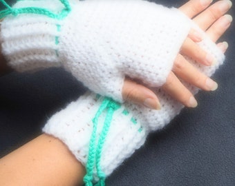 How to crochet Wrist Warmers - simple, sweet, warm - GREAT OFFER, easy pattern for beginners, detailed photos and instructions, instant PDF