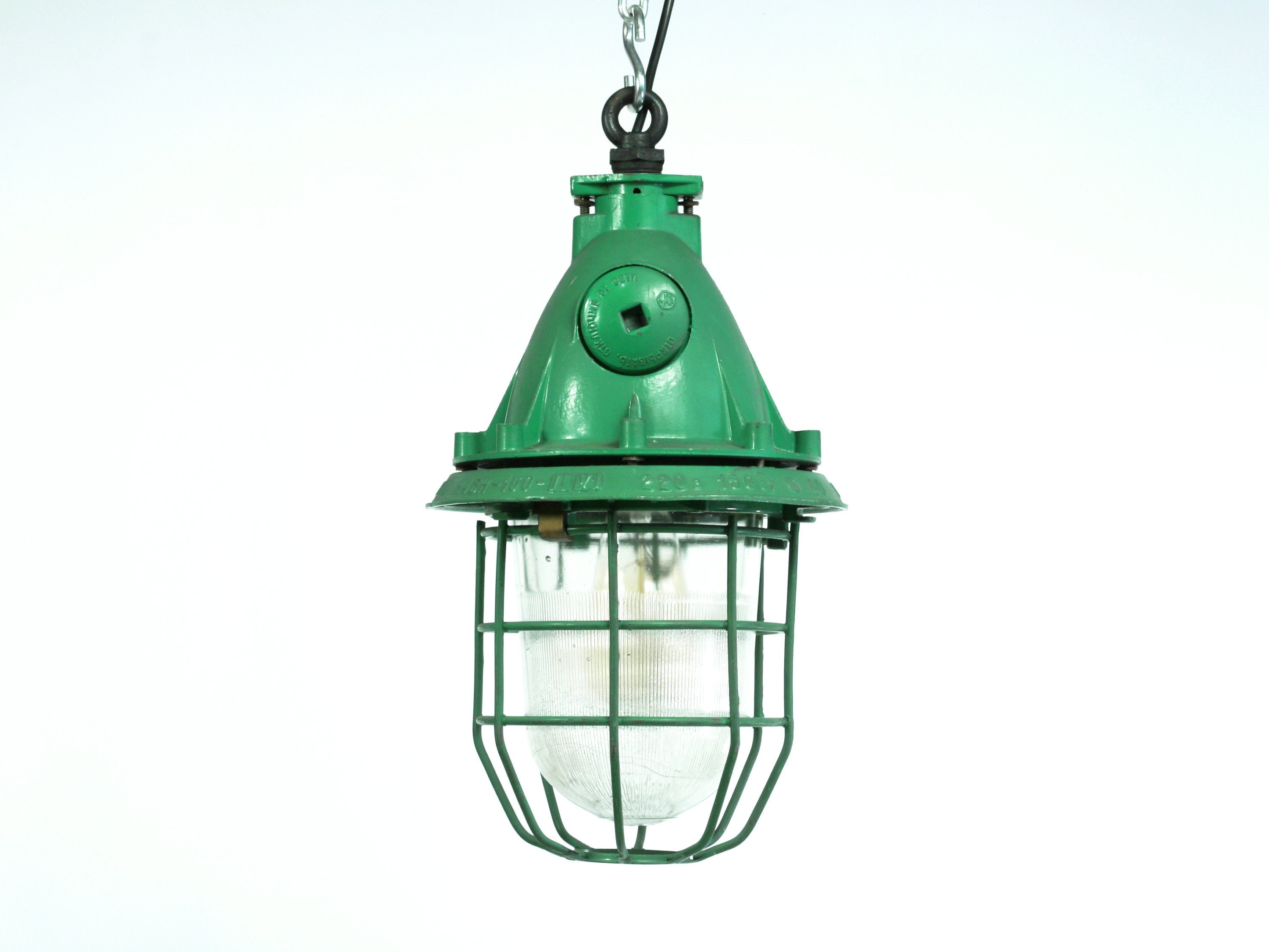 Lampe de bureau vintage de l'URSS avec support de table