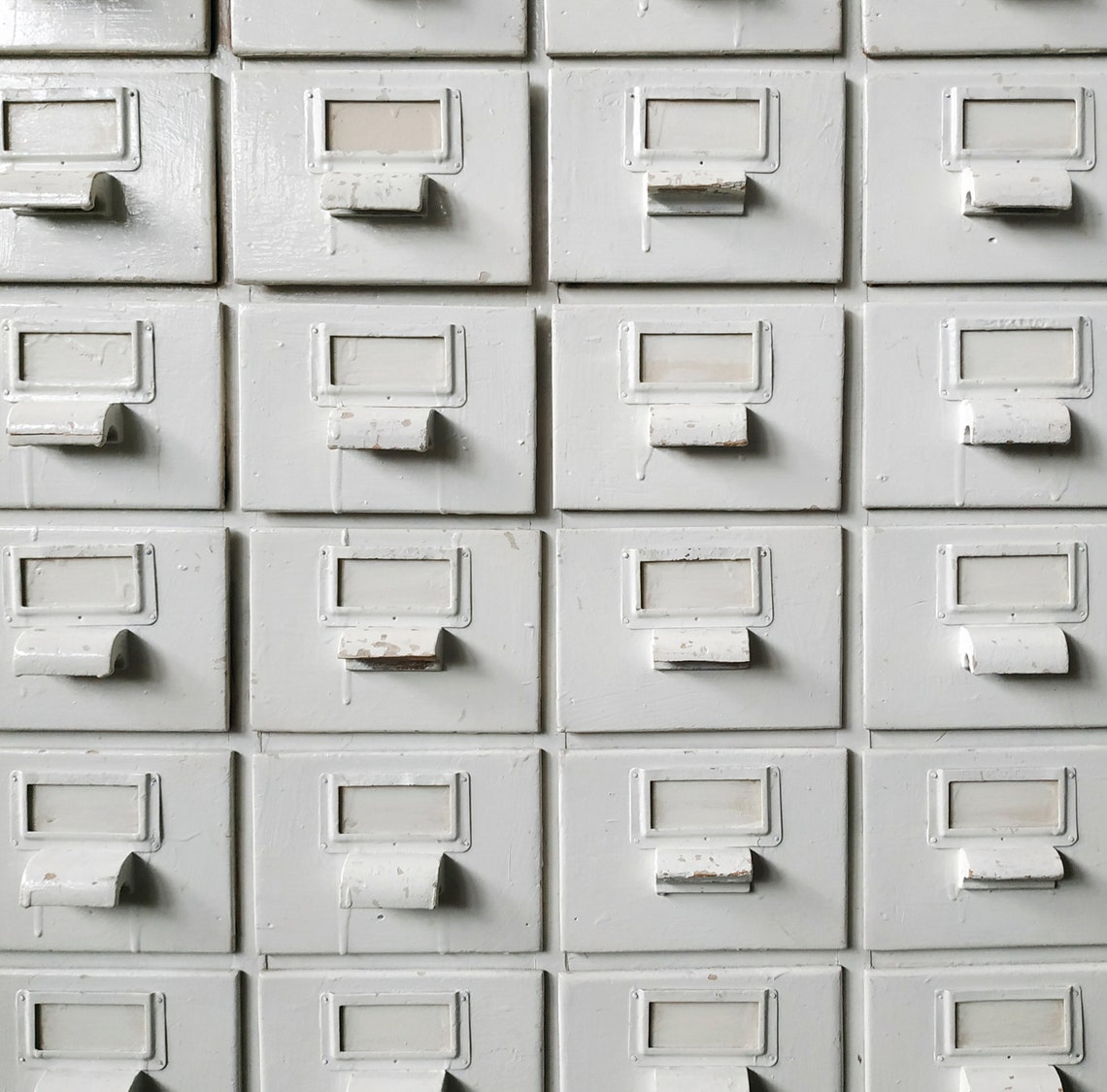 Vintage Schubladenschrank aus Holz Aktenschrank Holzdatei | Etsy