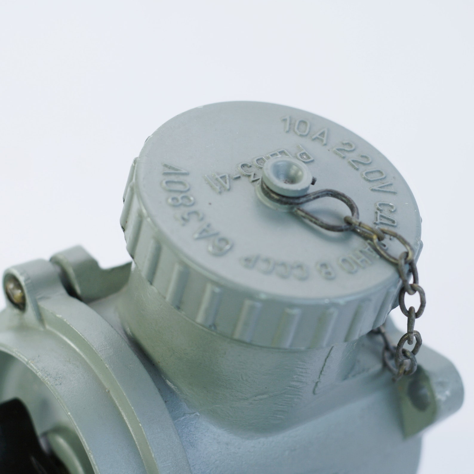 Vintage Industrial Rotary Light Switch in Aluminum Gray or - Etsy