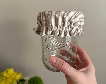 Fabric Jar Bonnet