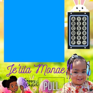 Children&#39;s(Girl) Faux Vending/Candy Machine Template - Digital File Only