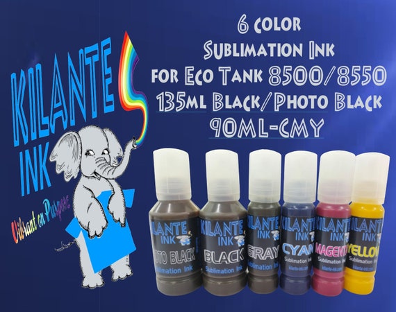 6 Color Sublimation Ink for 8550 & 8500 Printers 