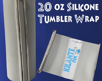 20oz Silicone Tumbler Wrap - Reusable