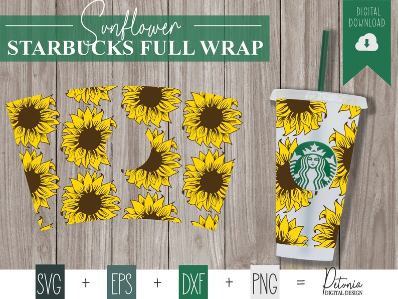 Free Free 150 Sunflower Svg Starbucks SVG PNG EPS DXF File