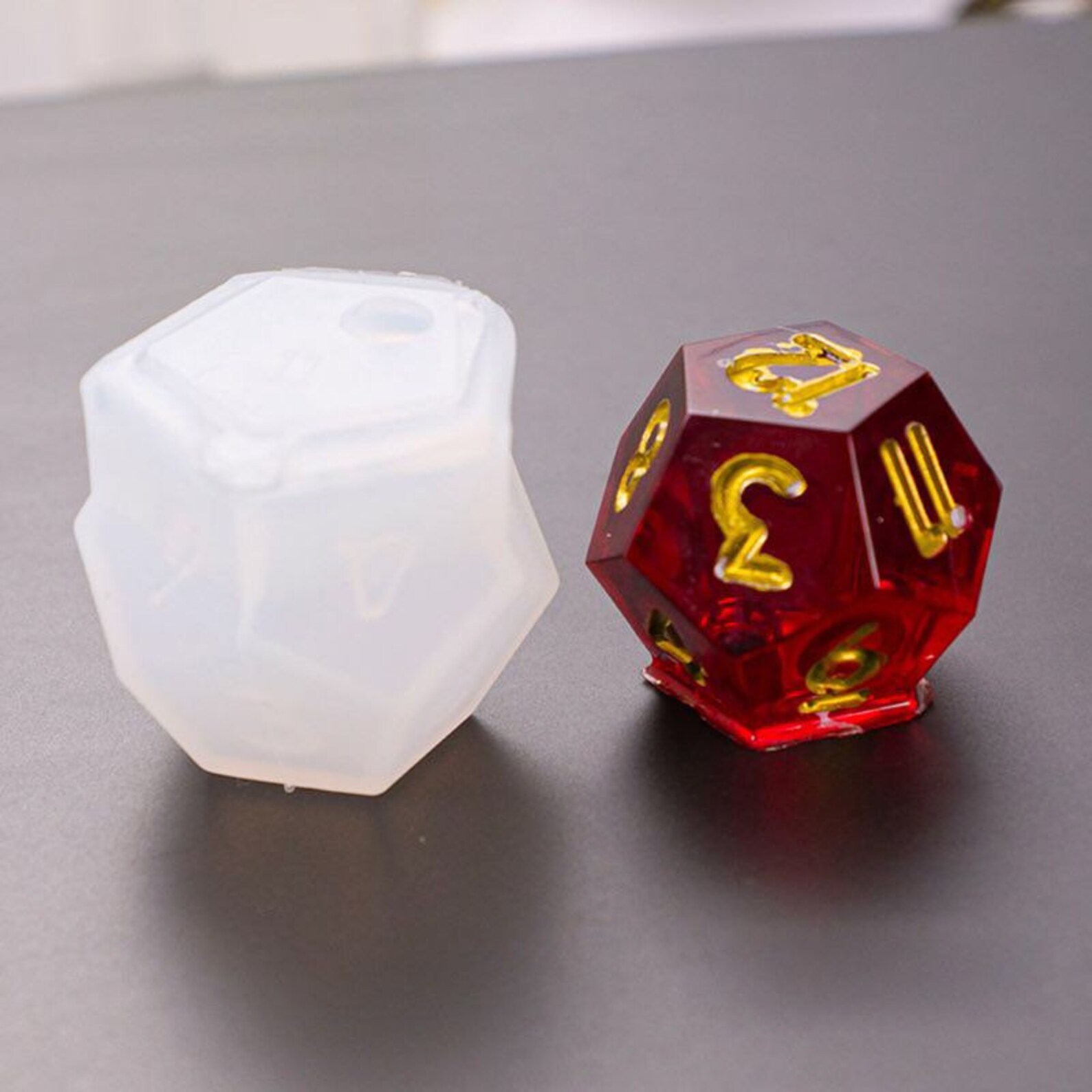 DIY Dice Silicone Dice Mold Set Molds For Dice Making Etsy