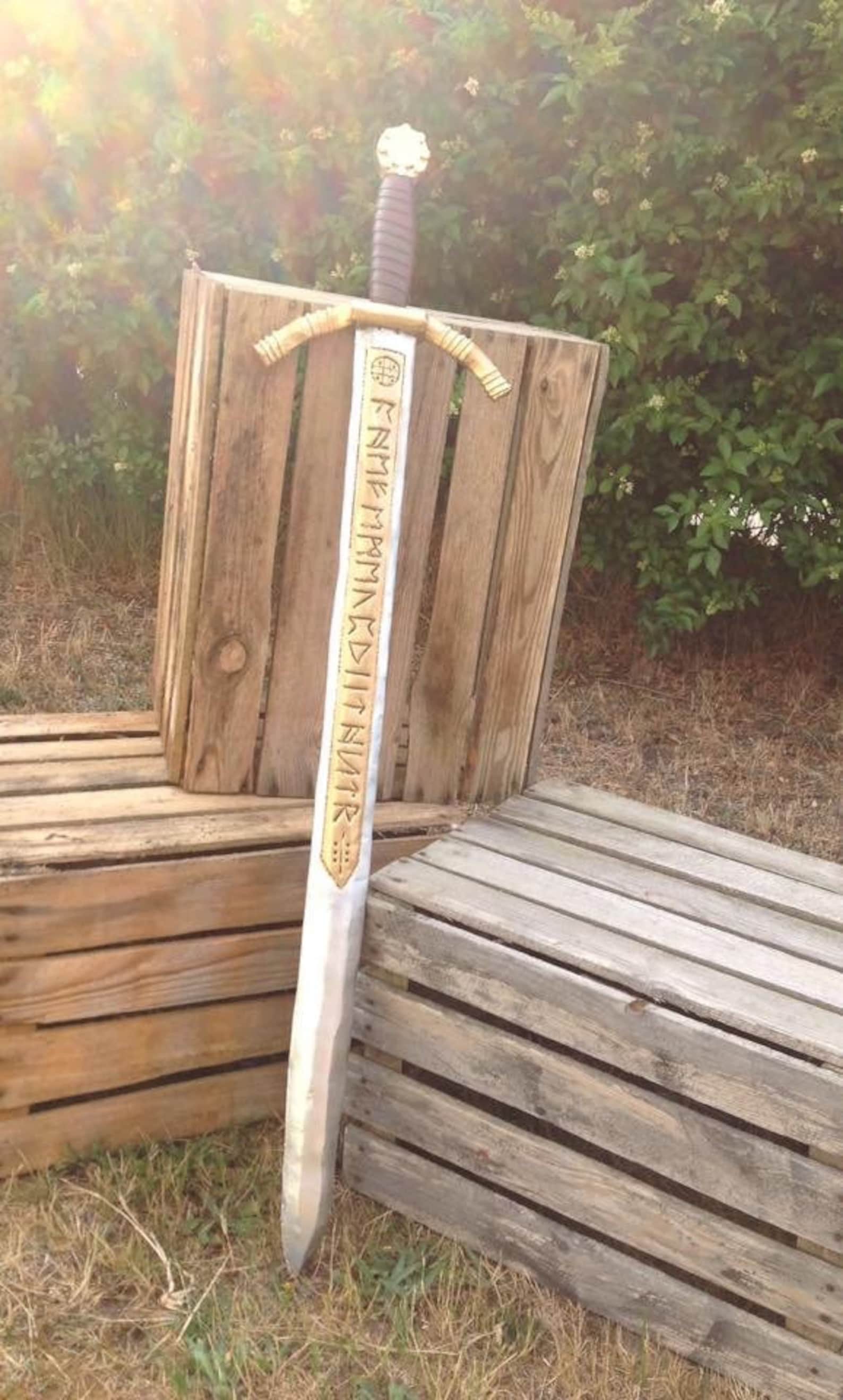 Excalibur Sword Templates for EVA Foam Etsy