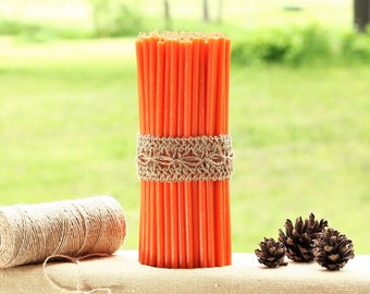 Beeswax candles Handmade candle 100 % Natural Candles Altar Candles Church candles Orthodox candles Gift candle