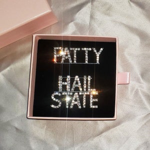 Épinglettes paroles personnalisées, épingles prénoms bling-bling avec strass, épingles lettres/chiffres personnalisées, bijoux et accessoires personnalisés image 4