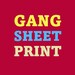 Gang Sheet, DTF Transfers, DTF Prints, Custom Dtf Transfers Ready For Press, Full Color Bulk Wholesale DTF Print For T-Shirt Heat Transfer
