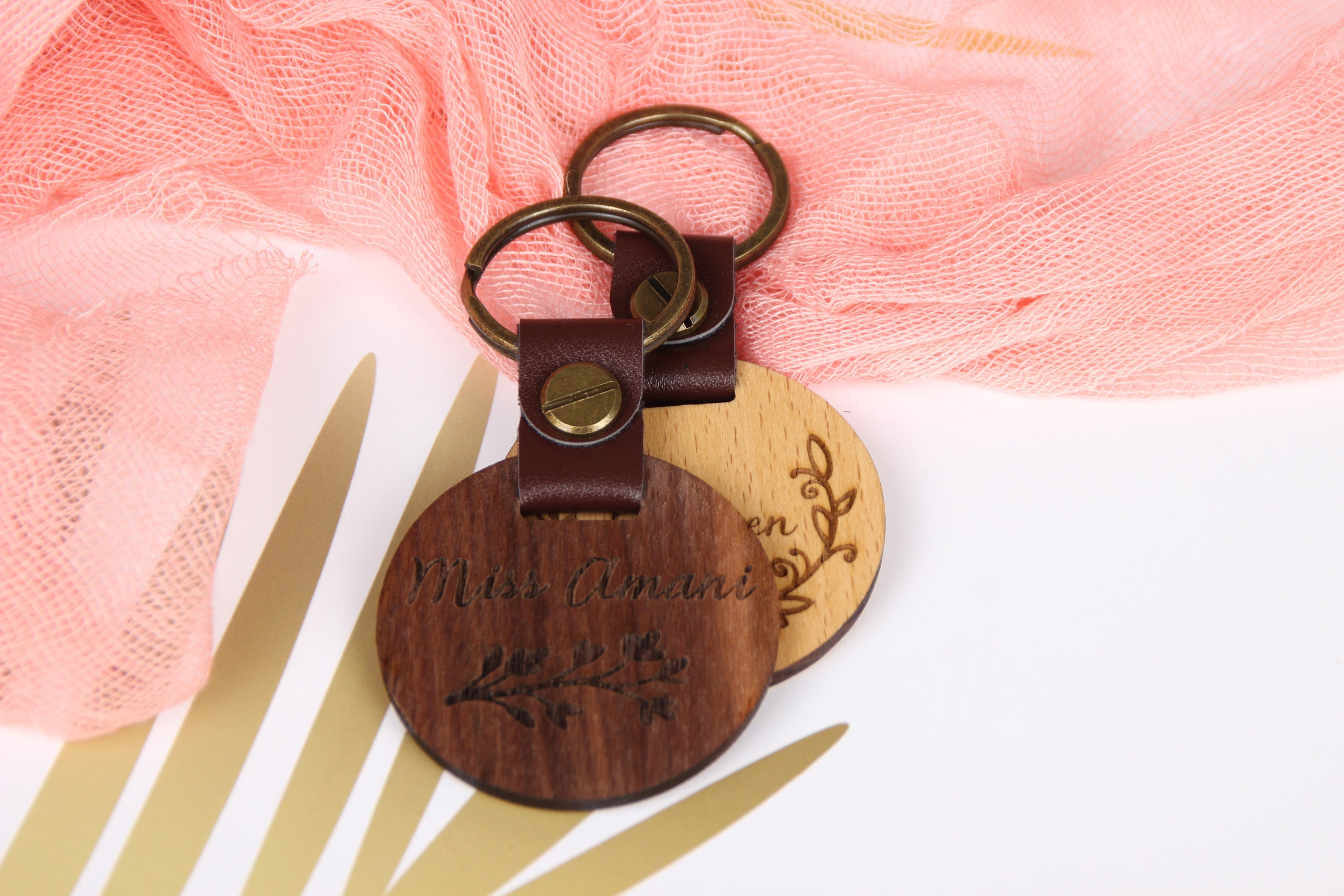 LV-2464 Snakewood Wooden Heart Charm, Keychain, Wedding, Anniversary G –  Elvio Design