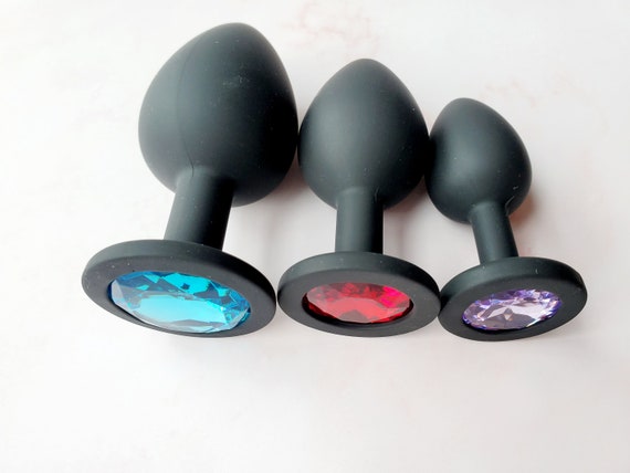 Black Silicone Butt Plug Anal Bead Silicone Sex Toys Anal Et