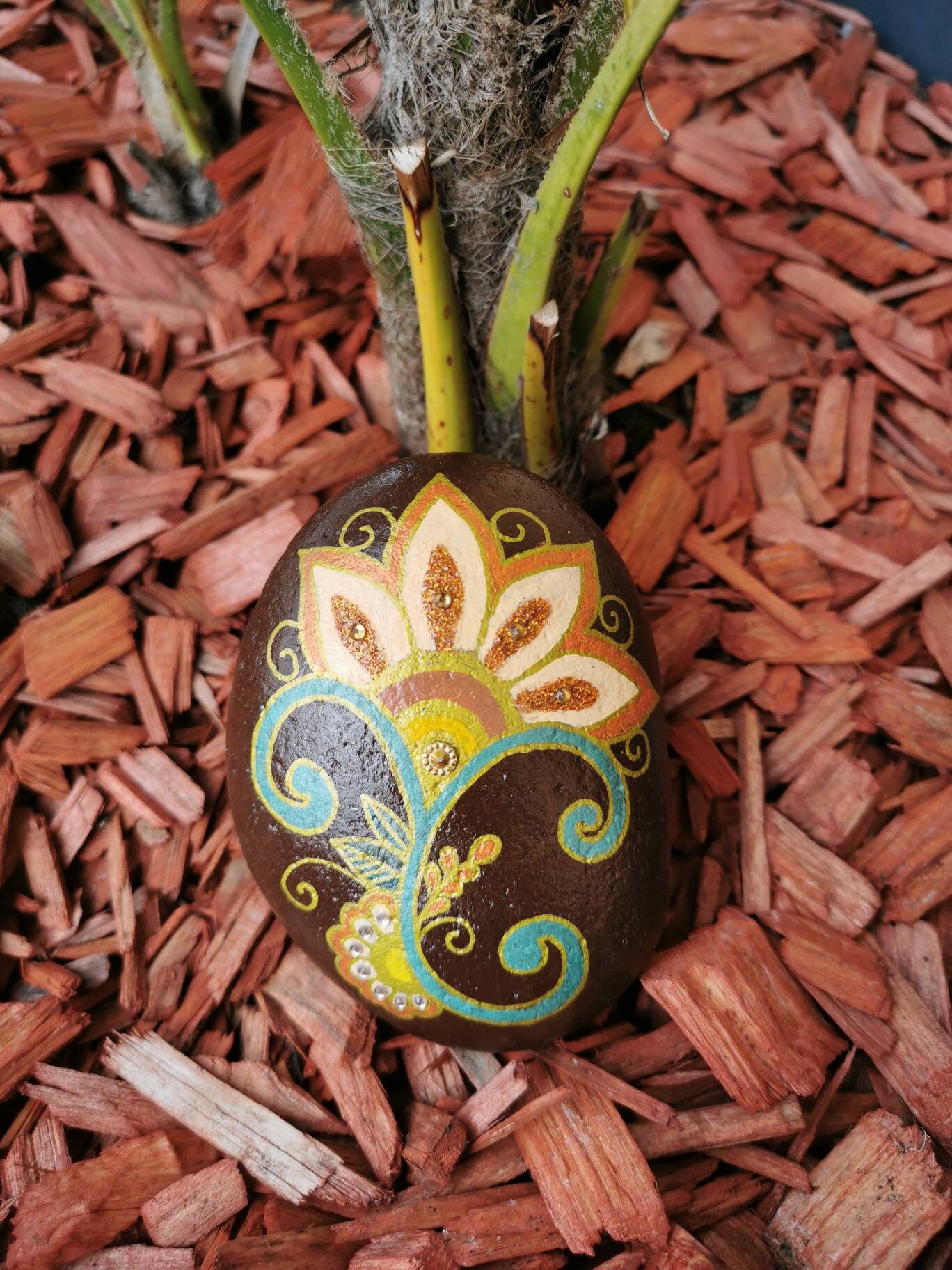 Fleur Galet Fait Main