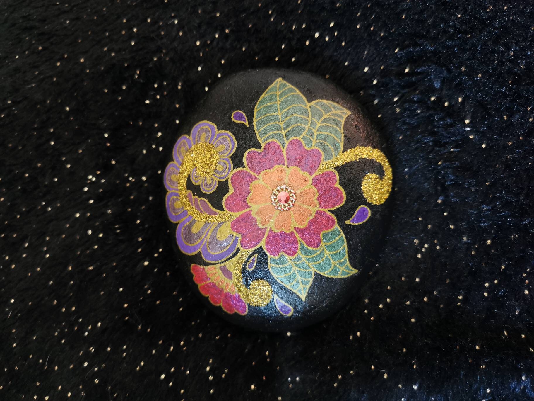 Fleur Galet Fait Main