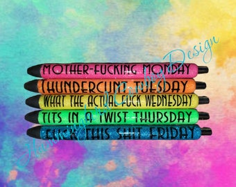 Sweary Days of the Week