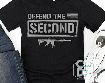 Defend the second t-shirt