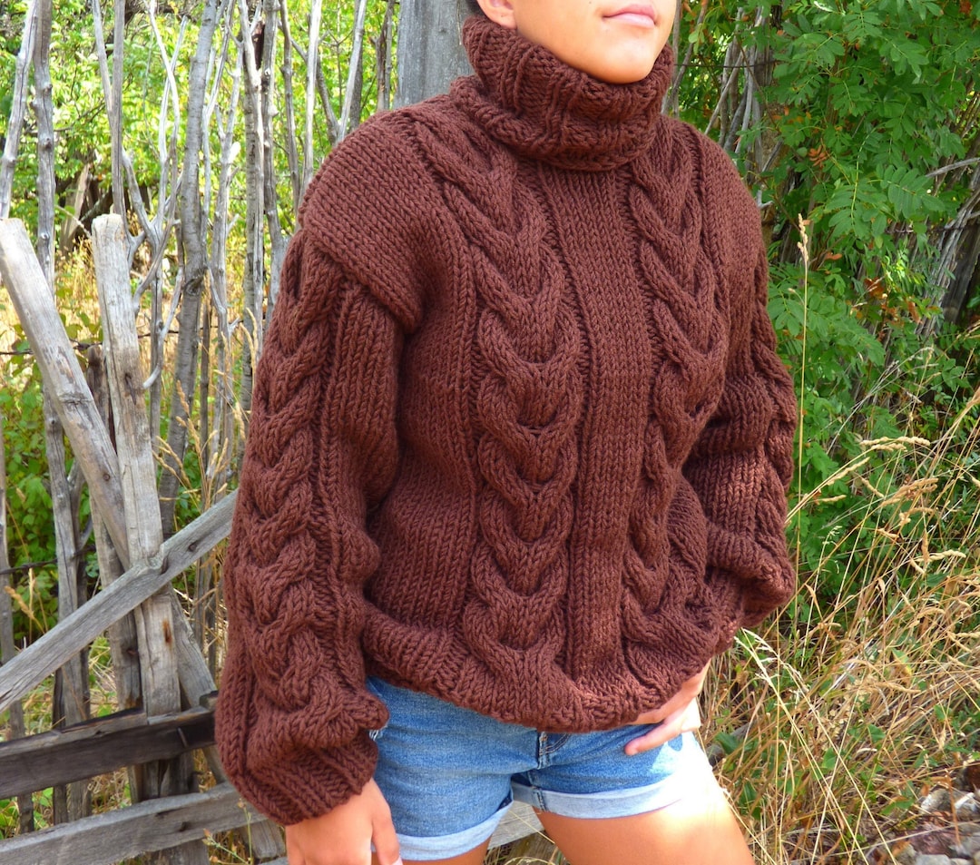 Wollen Trui Rolkraagtrui Heren Dikke Wollen Trui Heren Coltrui