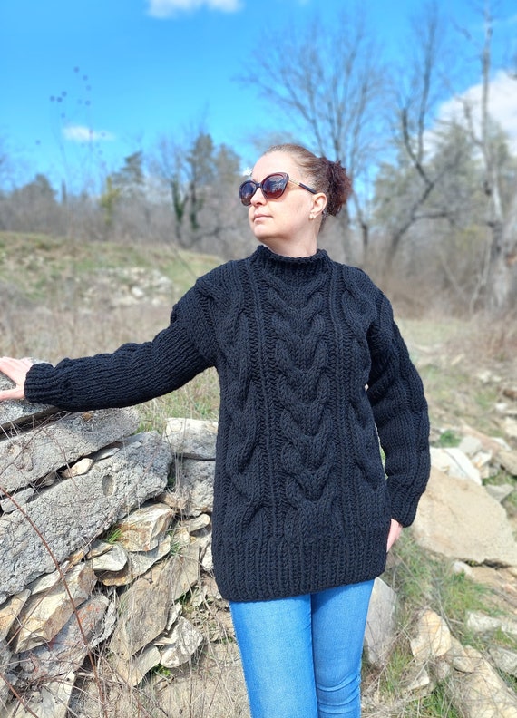 Sleek Ribs wool-blend sweater