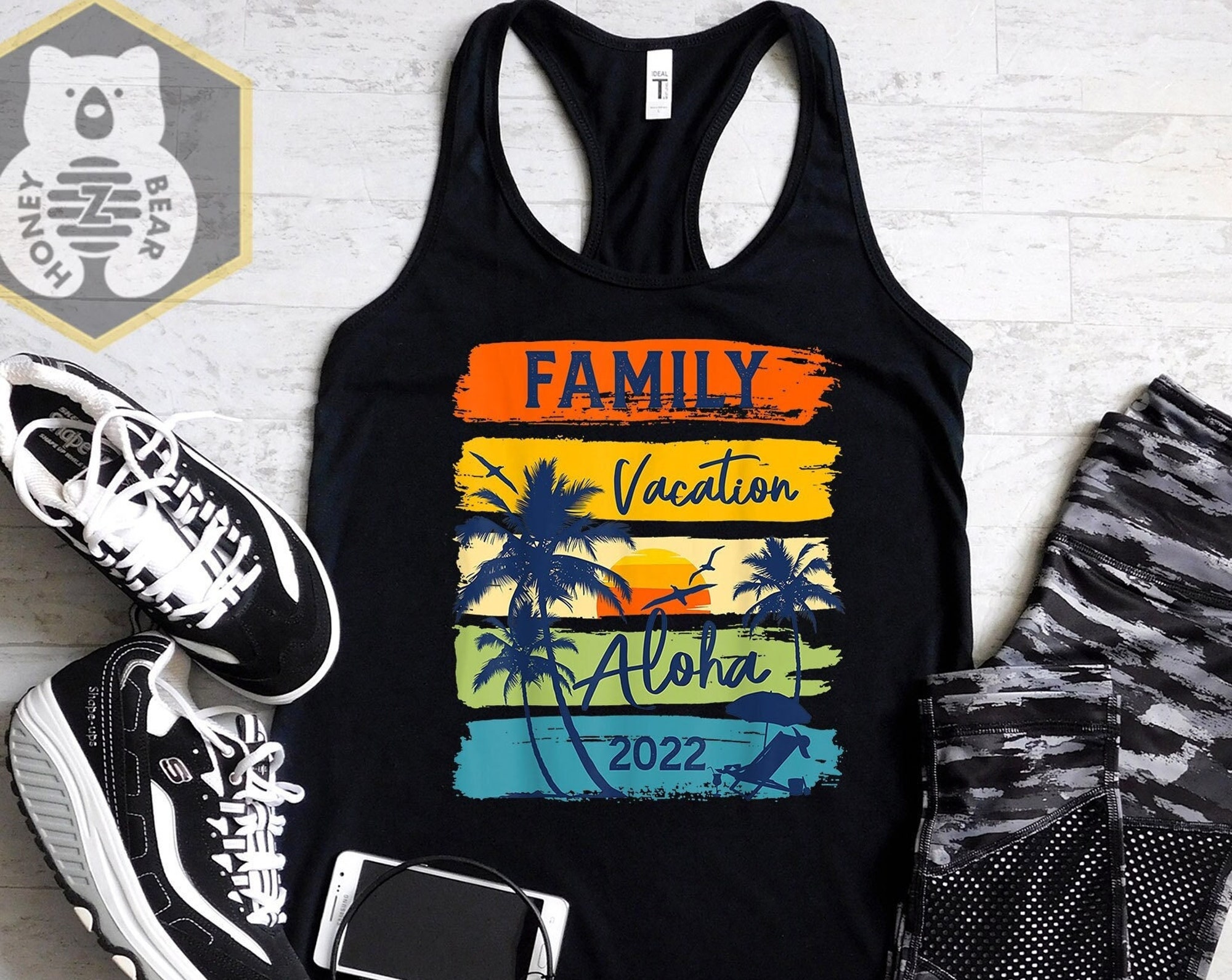Discover Hawaii Tank Top, Hawaii Family Vacation Shirt