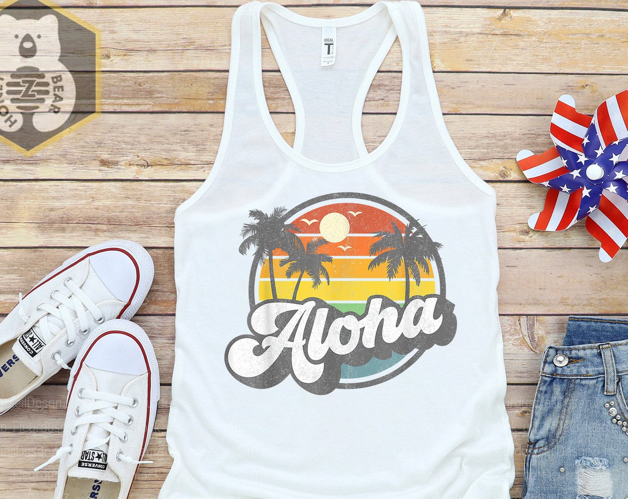 Discover Aloha Tank Top, Hawaii Tank Top
