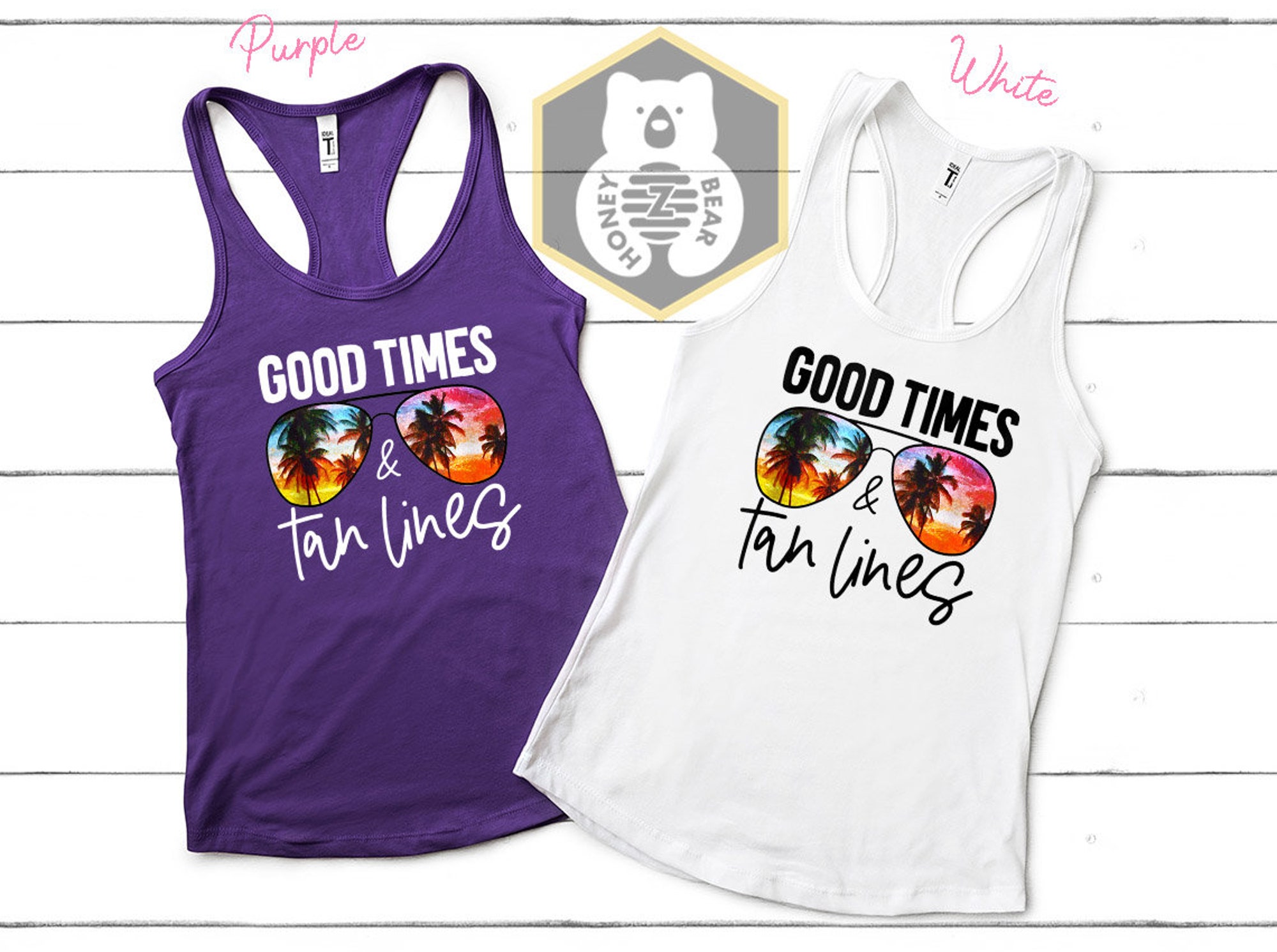 Discover Good Times Tan Lines Tank Top