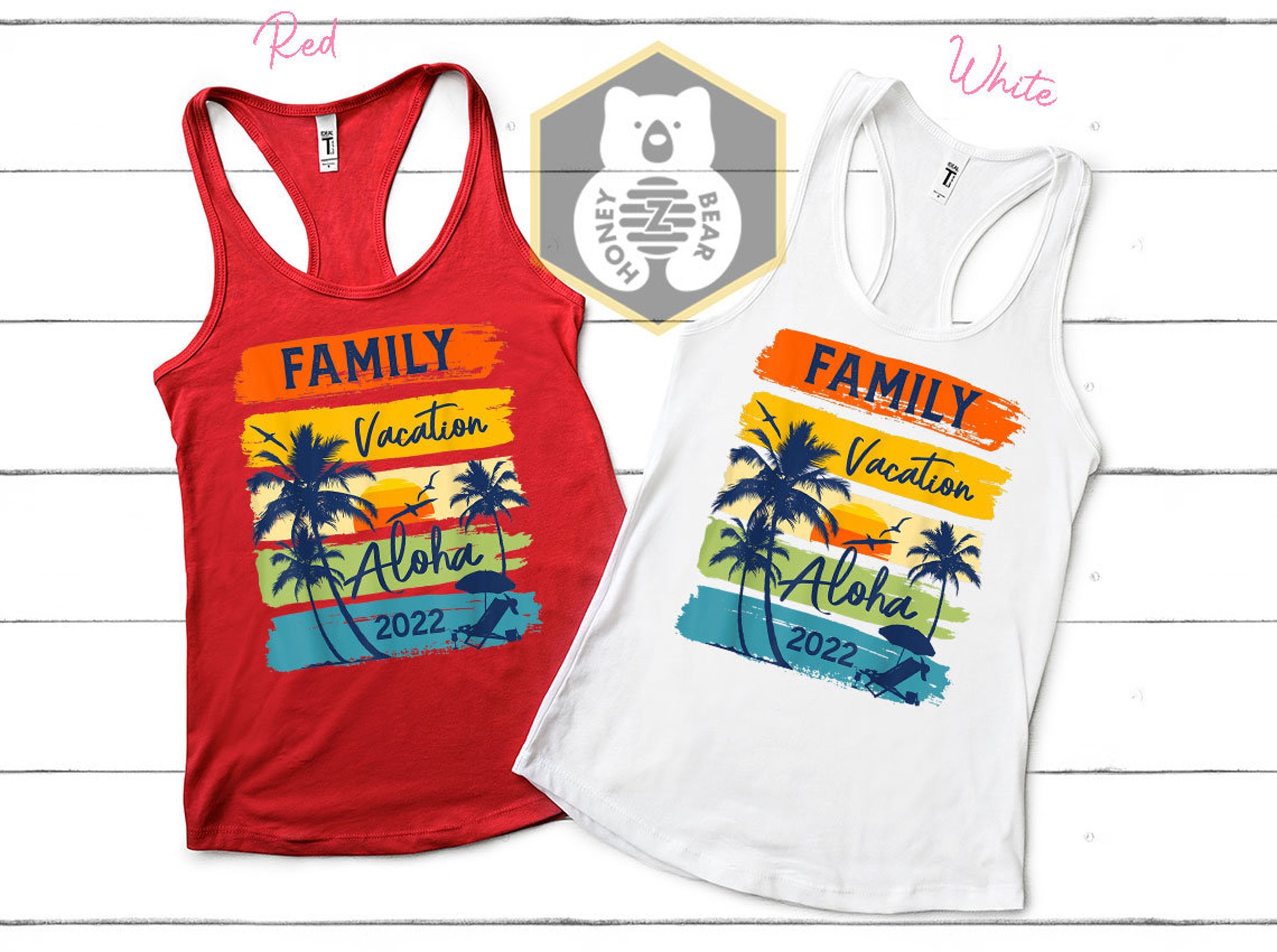 Hawaii Tank Top, Hawaii Family Vacation Shirt