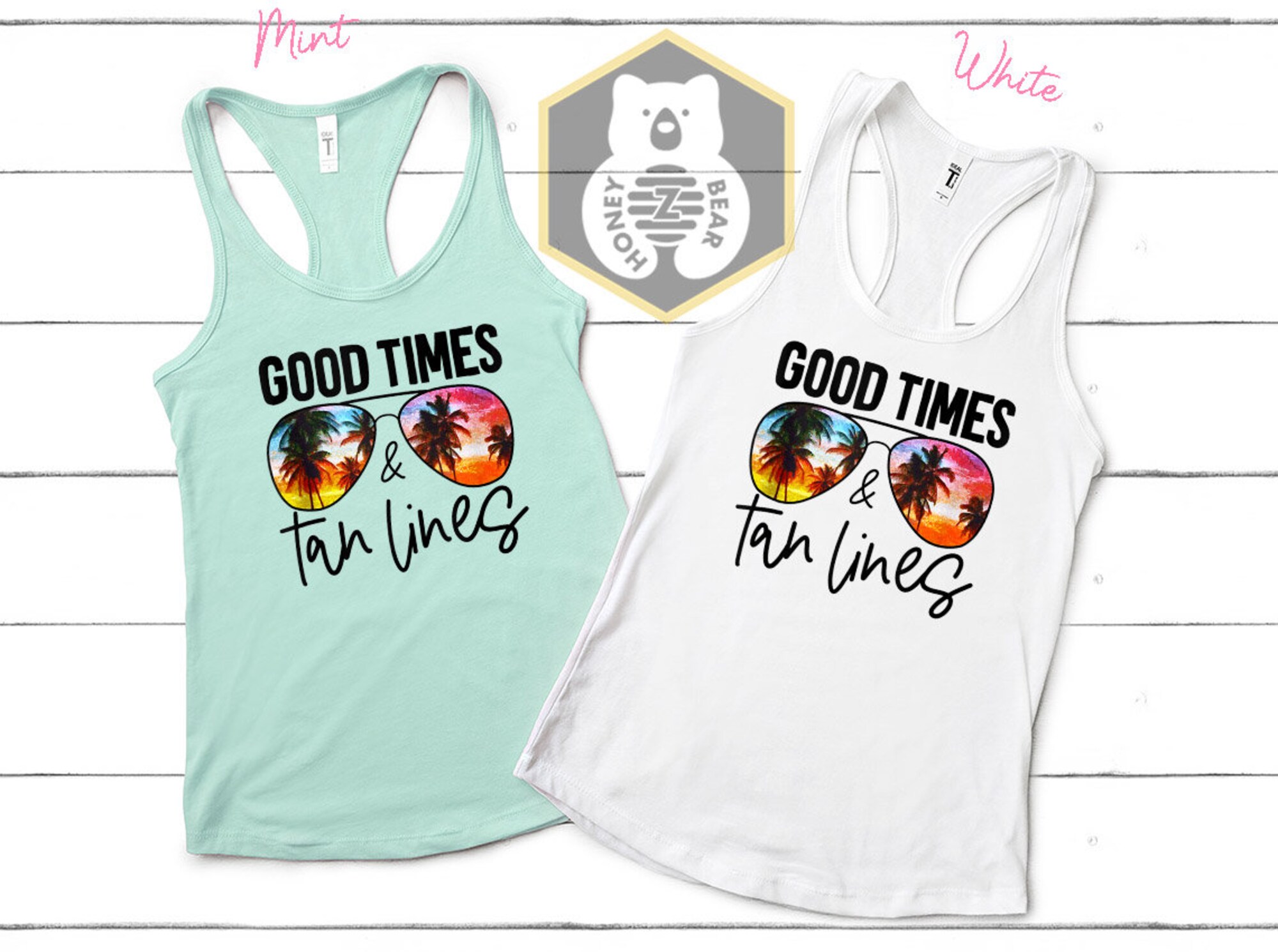 Discover Good Times Tan Lines Tank Top