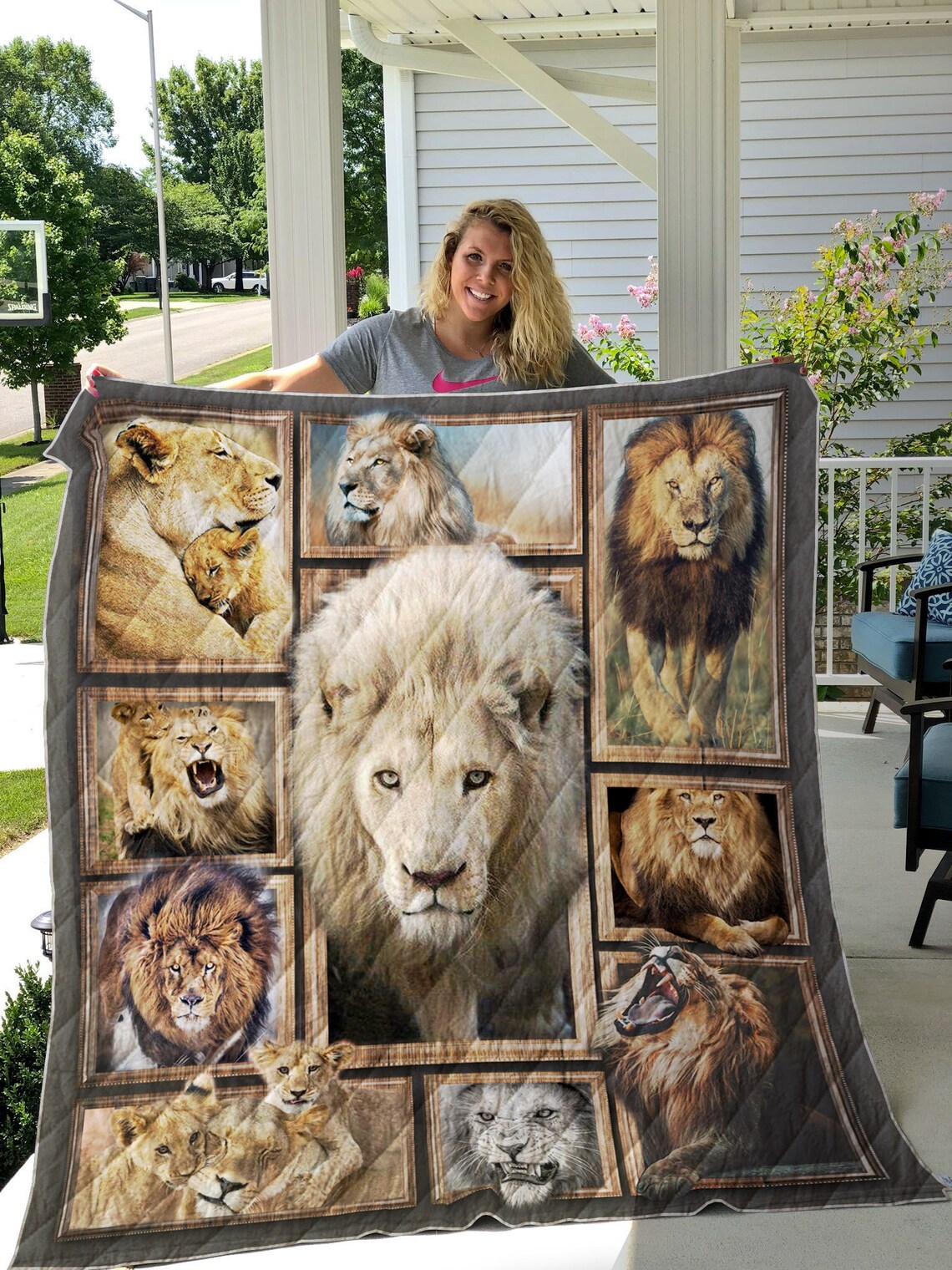 Lion Blanket Lion Throw Blanket Lion Fleece Blanket Lion Etsy