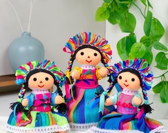 Small- Lupita Traditional Mexican Lelé Doll