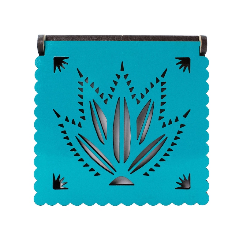 Papel Picado" Memo Note Holder Box